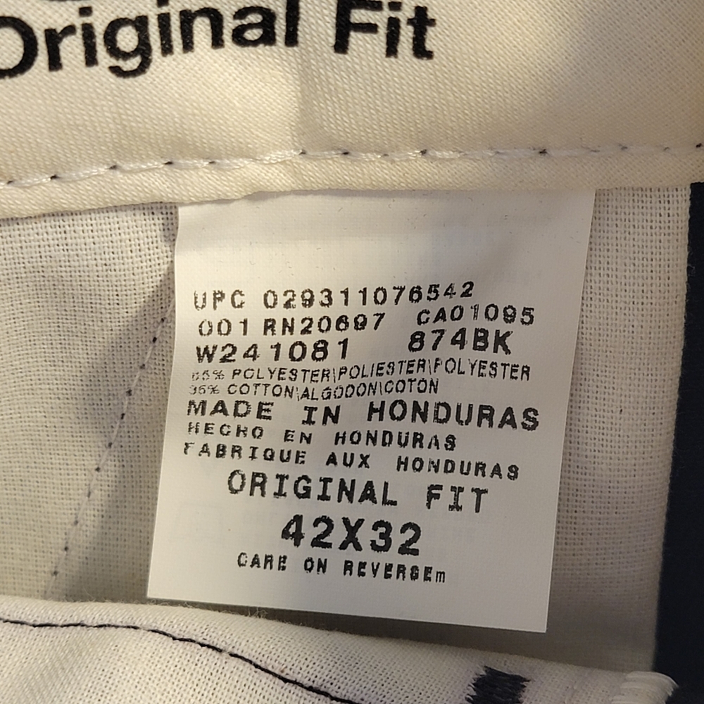 Dickies 874 Original Fit Vintage Y2K Workwear Streetwear Chino Pants 42x32 - Picture 10 of 15